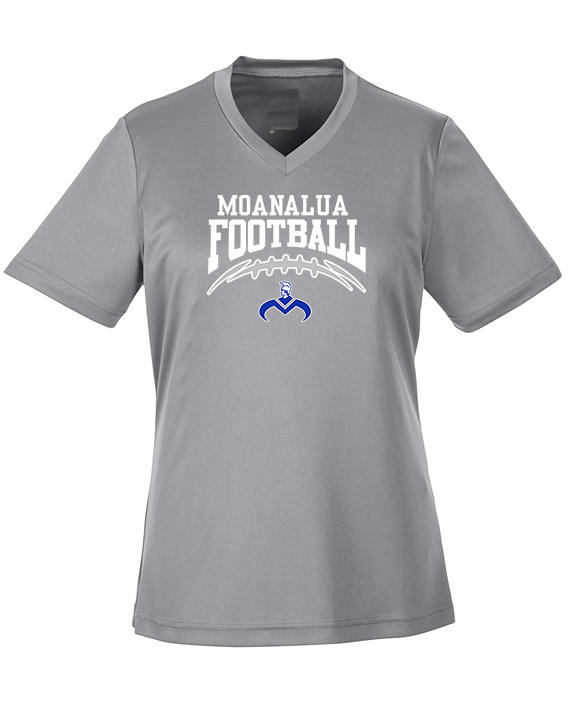 Moanalua HS Football School Football Update - Womens Performance Shirt