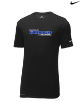 Moanalua HS Girls Volleyball Bold - Mens Nike Cotton Poly Tee