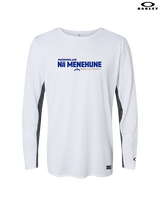Moanalua HS Girls Volleyball Bold - Mens Oakley Longsleeve