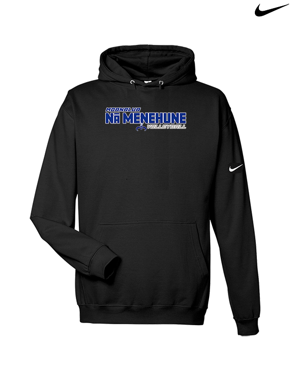 Moanalua HS Girls Volleyball Bold - Nike Club Fleece Hoodie