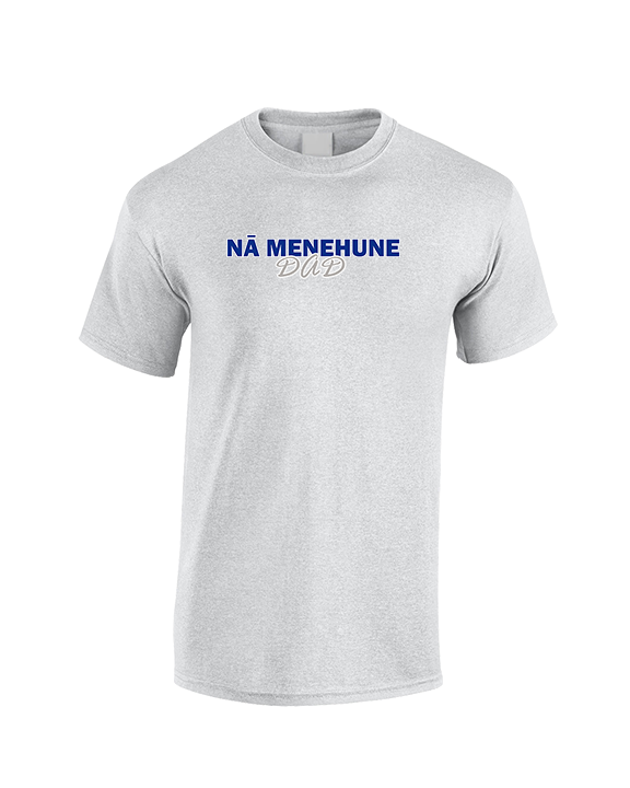 Moanalua HS Girls Volleyball Dad - Cotton T-Shirt