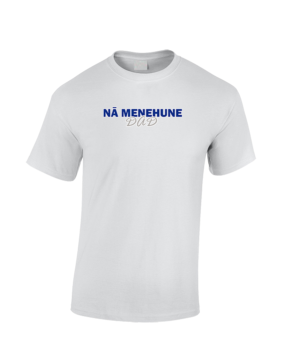 Moanalua HS Girls Volleyball Dad - Cotton T-Shirt