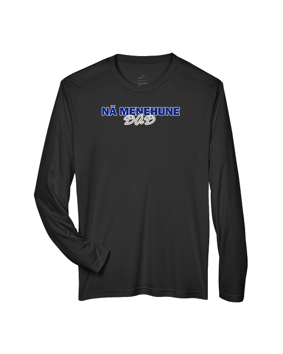 Moanalua HS Girls Volleyball Dad - Performance Longsleeve