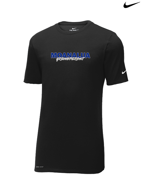 Moanalua HS Girls Volleyball Grandparent - Mens Nike Cotton Poly Tee