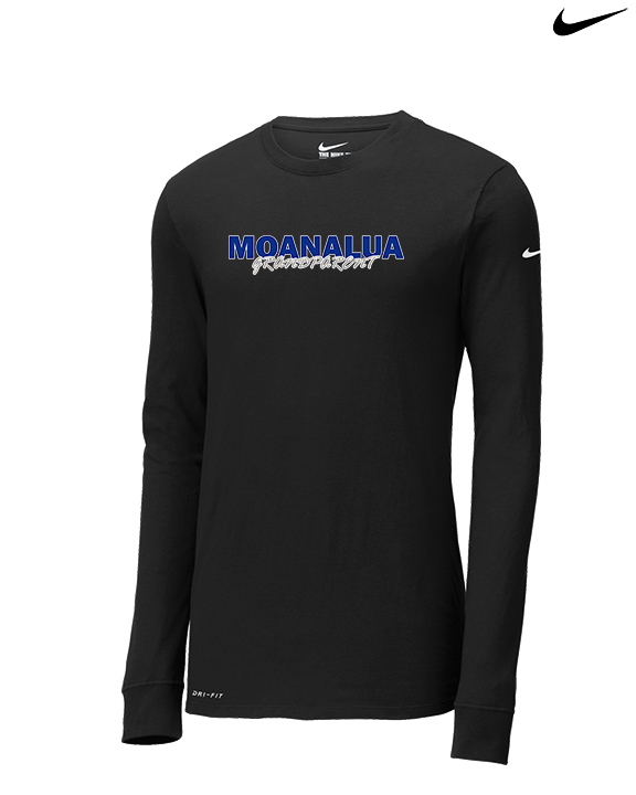 Moanalua HS Girls Volleyball Grandparent - Mens Nike Longsleeve