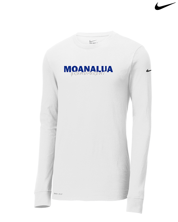 Moanalua HS Girls Volleyball Grandparent - Mens Nike Longsleeve