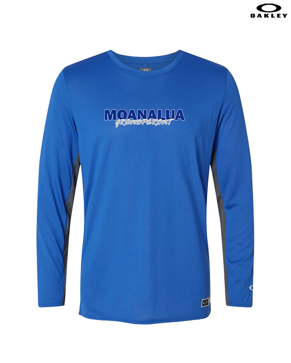 Moanalua HS Girls Volleyball Grandparent - Mens Oakley Longsleeve