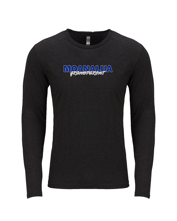 Moanalua HS Girls Volleyball Grandparent - Tri-Blend Long Sleeve