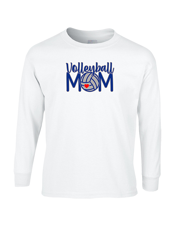 Moanalua HS Girls Volleyball Logo MOM - Cotton Longsleeve