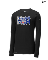 Moanalua HS Girls Volleyball Logo MOM - Mens Nike Longsleeve