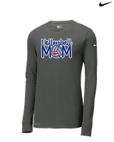 Moanalua HS Girls Volleyball Logo MOM - Mens Nike Longsleeve