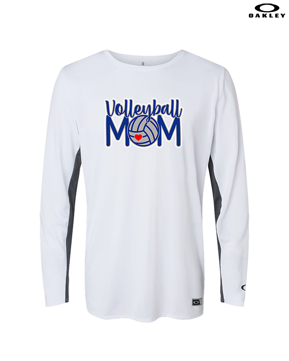 Moanalua HS Girls Volleyball Logo MOM - Mens Oakley Longsleeve