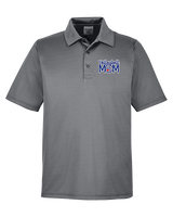 Moanalua HS Girls Volleyball Logo MOM - Mens Polo