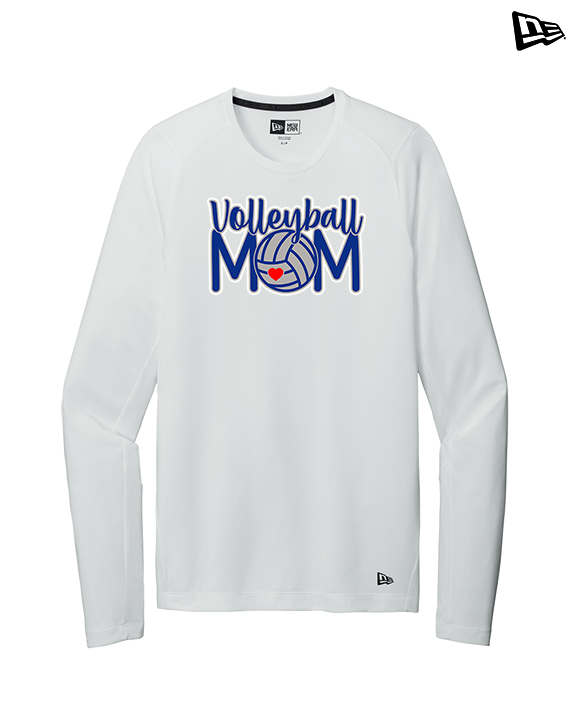 Moanalua HS Girls Volleyball Logo MOM - New Era Performance Long Sleeve