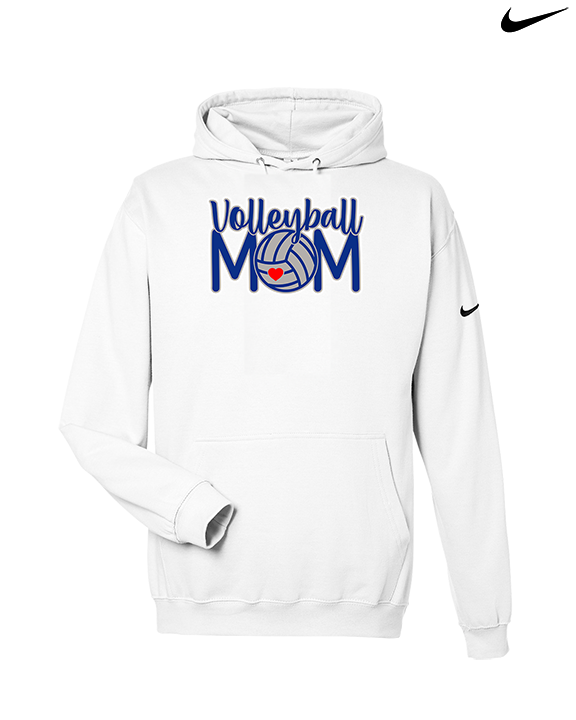 Moanalua HS Girls Volleyball Logo MOM - Nike Club Fleece Hoodie
