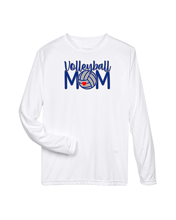 Moanalua HS Girls Volleyball Logo MOM - Performance Longsleeve