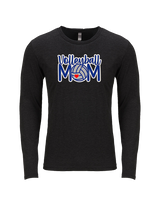 Moanalua HS Girls Volleyball Logo MOM - Tri-Blend Long Sleeve