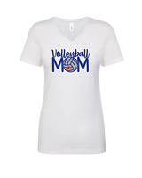 Moanalua HS Girls Volleyball Logo MOM - Womens Vneck