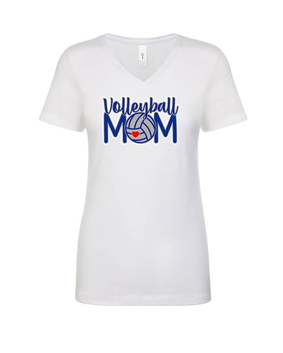Moanalua HS Girls Volleyball Logo MOM - Womens Vneck