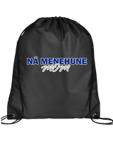 Moanalua HS Girls Volleyball Mom - Drawstring Bag