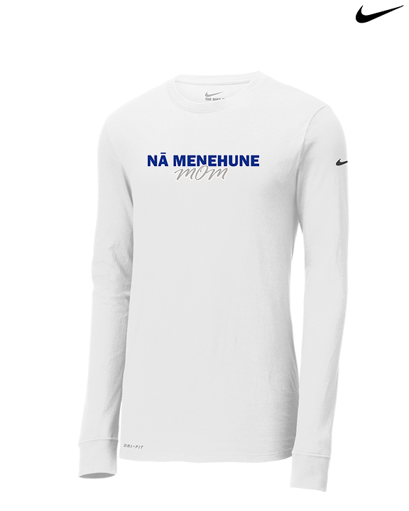 Moanalua HS Girls Volleyball Mom - Mens Nike Longsleeve