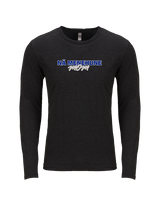 Moanalua HS Girls Volleyball Mom - Tri-Blend Long Sleeve
