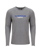 Moanalua HS Girls Volleyball Mom - Tri-Blend Long Sleeve