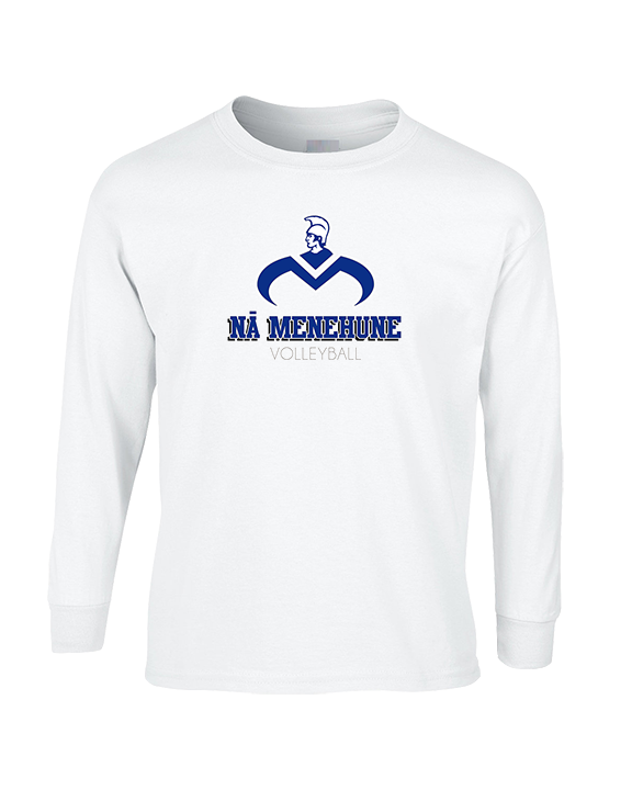 Moanalua HS Girls Volleyball Shadow - Cotton Longsleeve