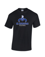 Moanalua HS Girls Volleyball Shadow - Cotton T-Shirt