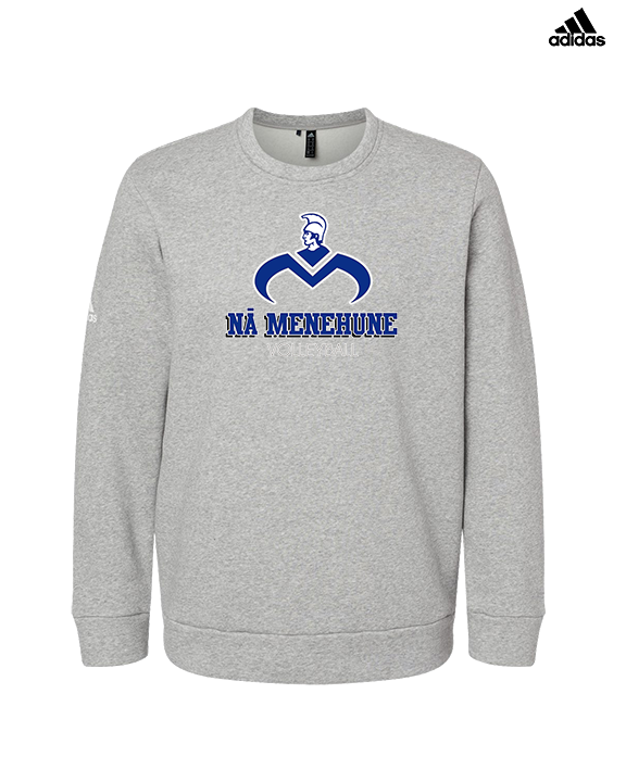 Moanalua HS Girls Volleyball Shadow - Mens Adidas Crewneck