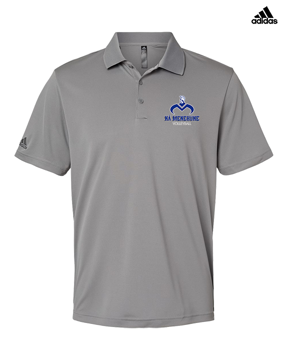 Moanalua HS Girls Volleyball Shadow - Mens Adidas Polo
