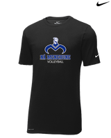 Moanalua HS Girls Volleyball Shadow - Mens Nike Cotton Poly Tee