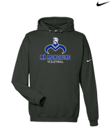 Moanalua HS Girls Volleyball Shadow - Nike Club Fleece Hoodie