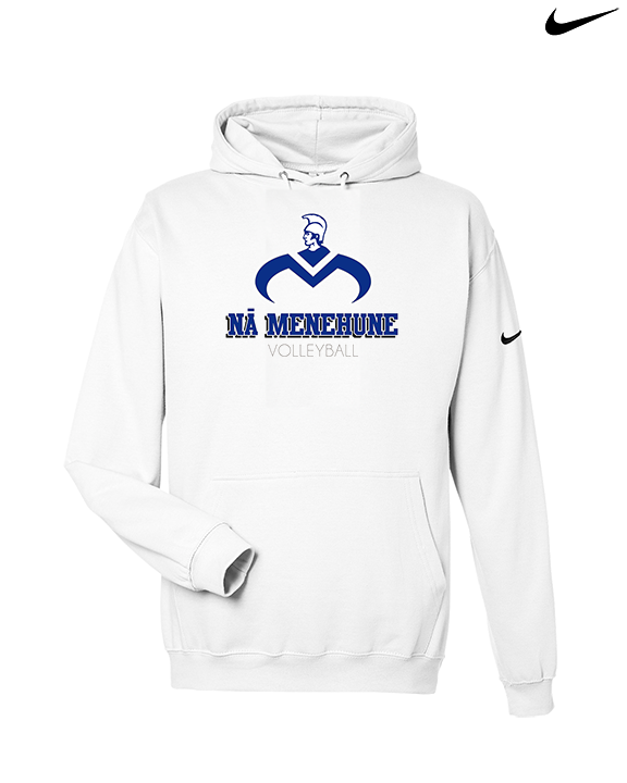 Moanalua HS Girls Volleyball Shadow - Nike Club Fleece Hoodie