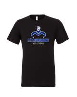Moanalua HS Girls Volleyball Shadow - Tri-Blend Shirt