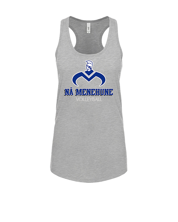 Moanalua HS Girls Volleyball Shadow - Womens Tank Top