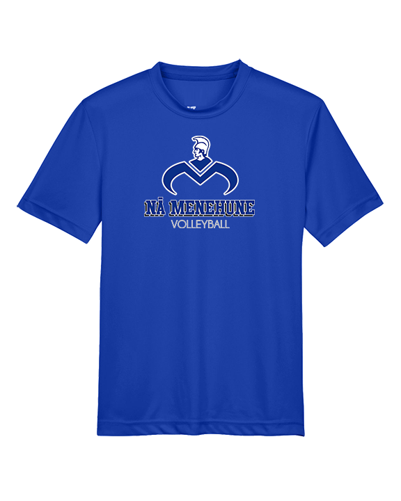 Moanalua HS Girls Volleyball Shadow - Youth Performance Shirt