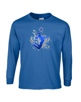 Moanalua HS Girls Volleyball Silhouette - Cotton Longsleeve