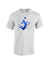 Moanalua HS Girls Volleyball Silhouette - Cotton T-Shirt