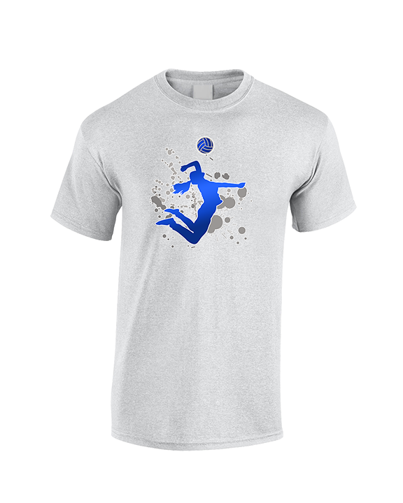 Moanalua HS Girls Volleyball Silhouette - Cotton T-Shirt