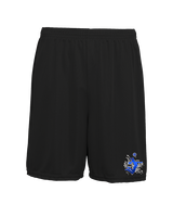Moanalua HS Girls Volleyball Silhouette - Mens 7inch Training Shorts