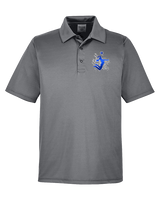 Moanalua HS Girls Volleyball Silhouette - Mens Polo