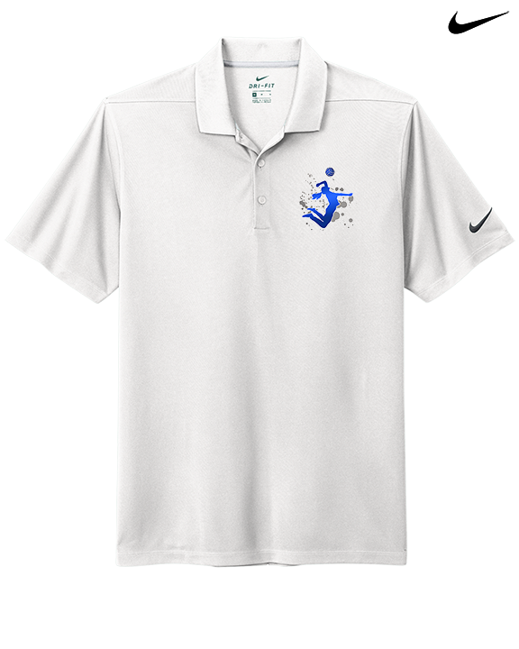 Moanalua HS Girls Volleyball Silhouette - Nike Polo