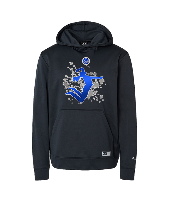 Moanalua HS Girls Volleyball Silhouette - Oakley Performance Hoodie