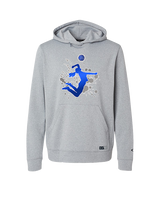 Moanalua HS Girls Volleyball Silhouette - Oakley Performance Hoodie