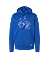 Moanalua HS Girls Volleyball Silhouette - Oakley Performance Hoodie