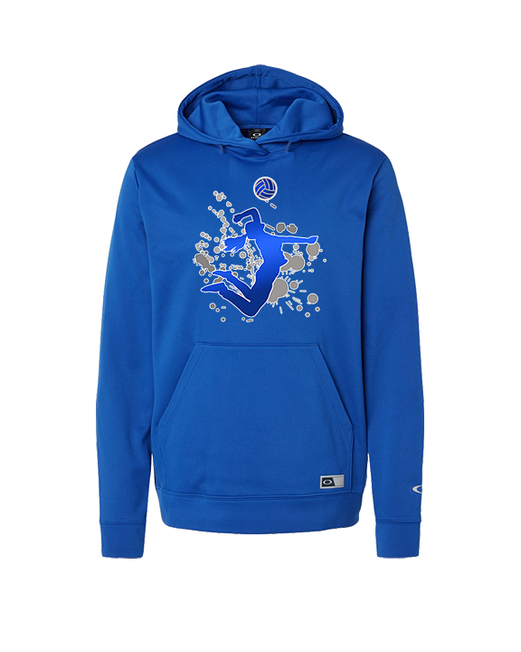 Moanalua HS Girls Volleyball Silhouette - Oakley Performance Hoodie