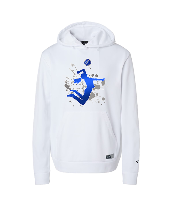 Moanalua HS Girls Volleyball Silhouette - Oakley Performance Hoodie