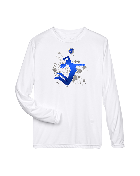 Moanalua HS Girls Volleyball Silhouette - Performance Longsleeve