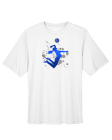 Moanalua HS Girls Volleyball Silhouette - Performance Shirt